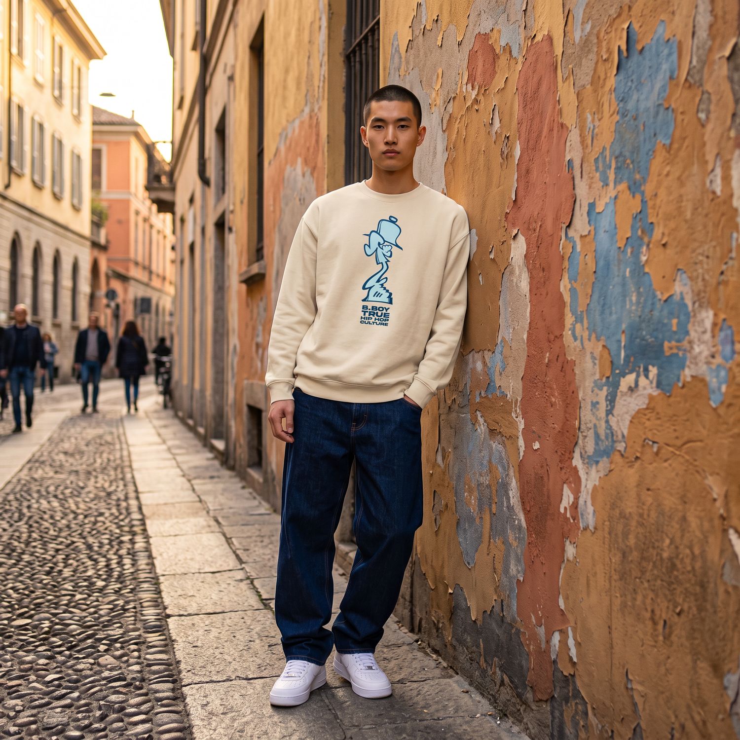 B.BOY TRUE HIP HOP CULTURE SWEATHIRT - DESIGN BY SHAONE B.BOY TRUE HIP HOP CULTURE SWEATHIRT - DESIGN BY SHAONE
