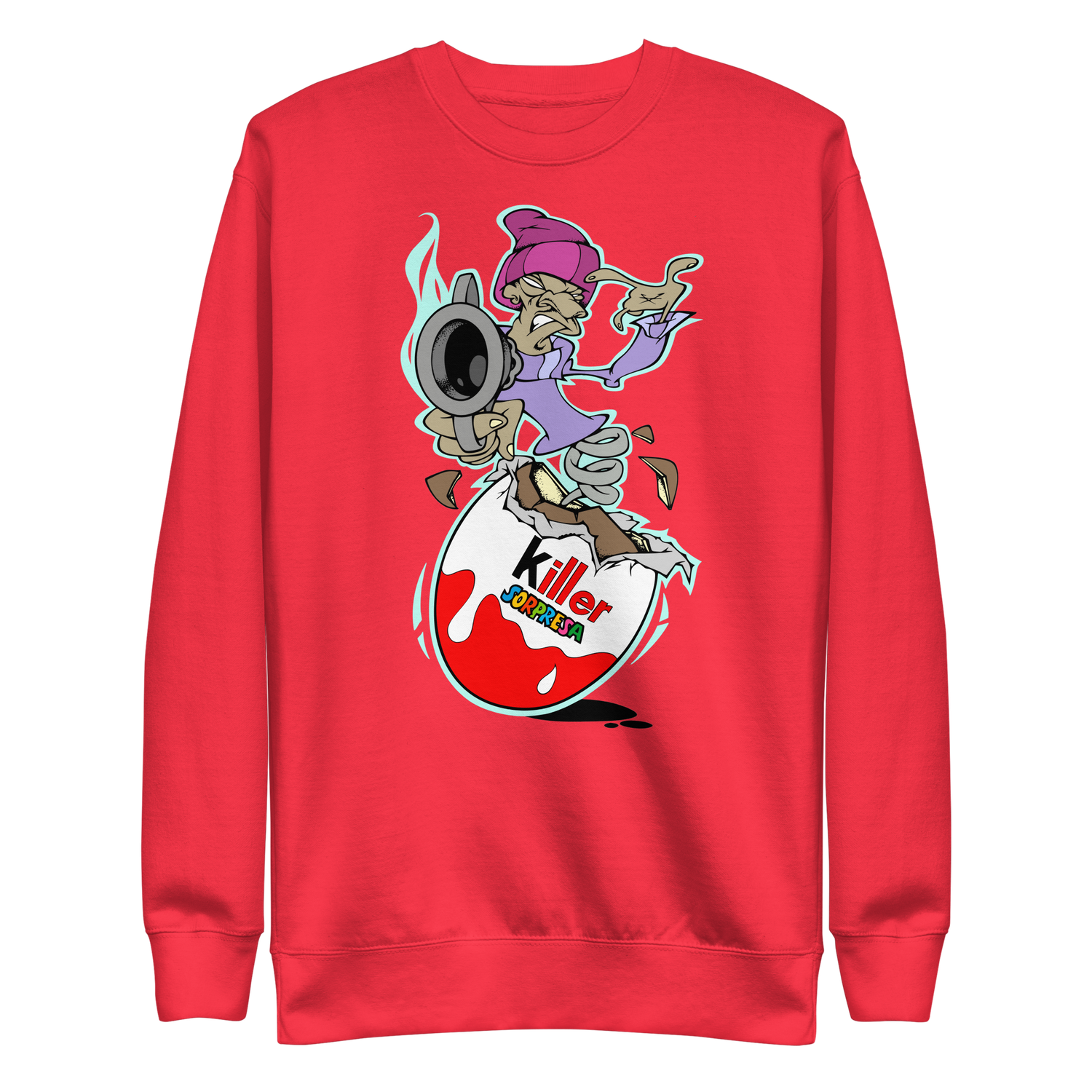 KILLER SORPRESA SWEATSHIRT - DESIGN BY SHAONE
