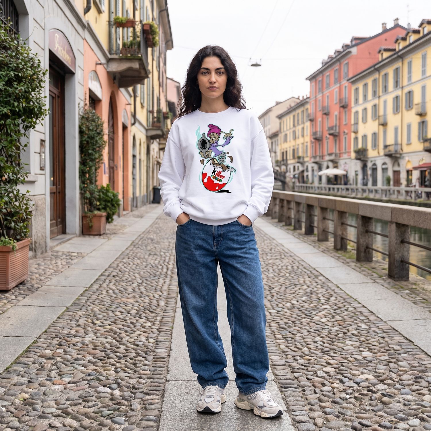 KILLER SORPRESA SWEATSHIRT - DESIGN BY SHAONE KILLER SORPRESA SWEATSHIRT - DESIGN BY SHAONE