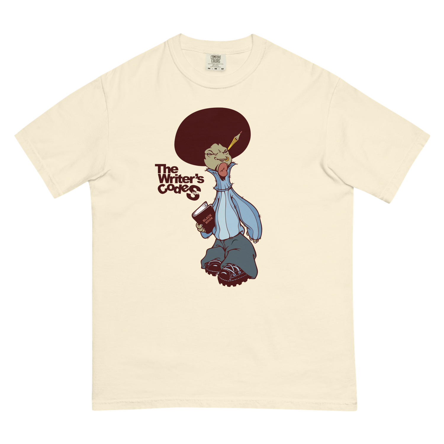 BLACK BOOK T-SHIRT - DESIGN BY SHAONE