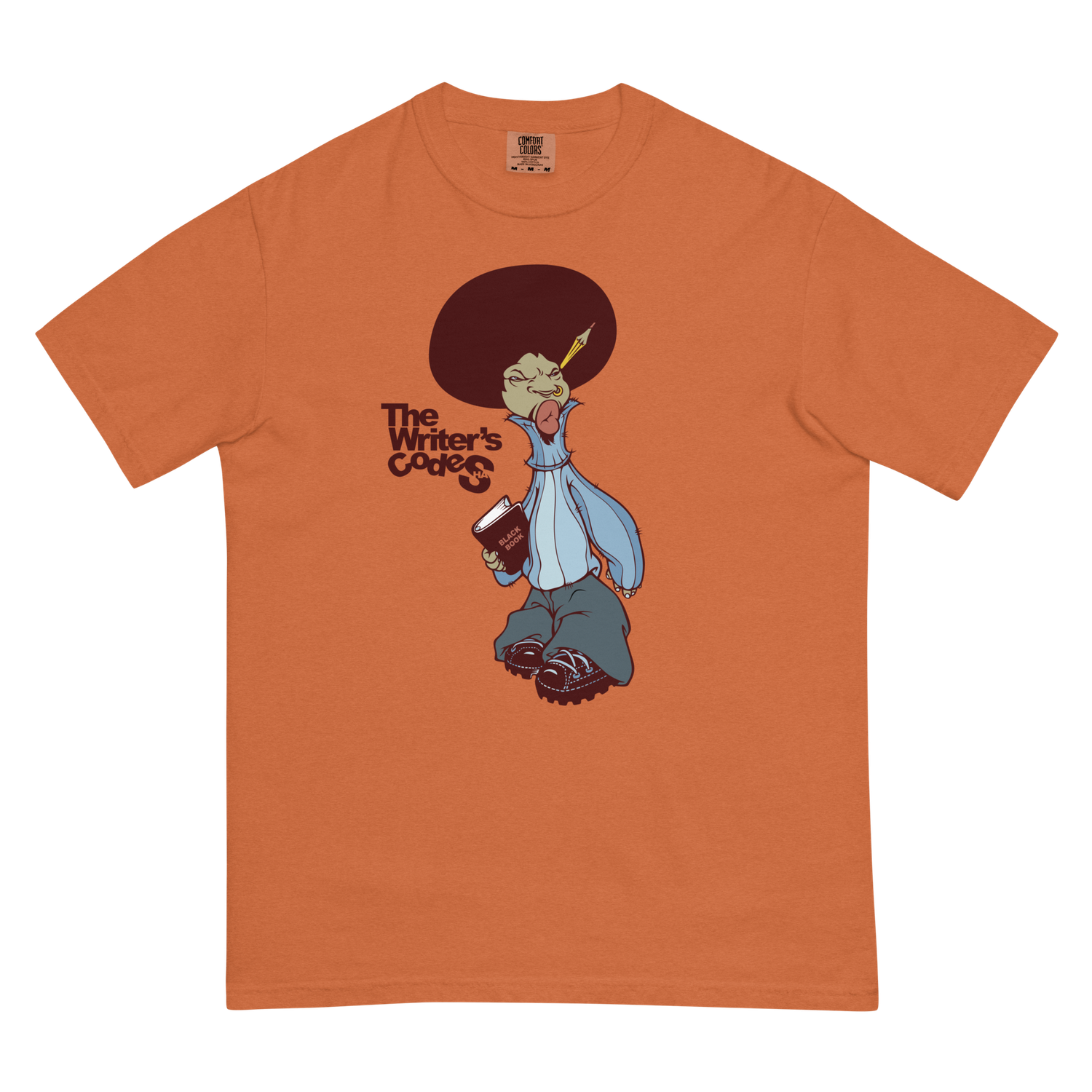BLACK BOOK T-SHIRT - DESIGN BY SHAONE BLACK BOOK T-SHIRT - DESIGN BY SHAONE