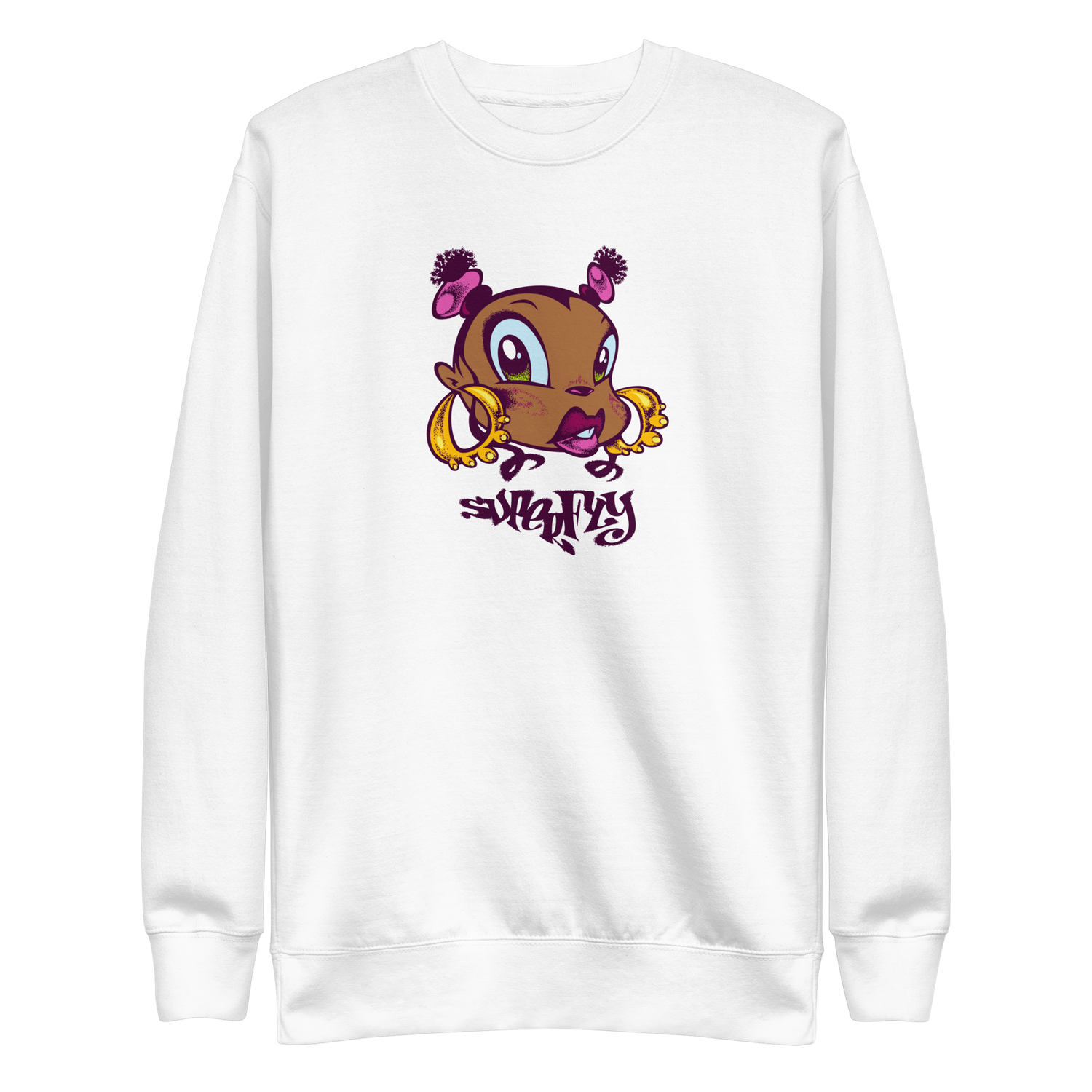 SUPERFLY SWEATSHIRT - DESIGN BY SHAONE SUPERFLY SWEATSHIRT - DESIGN BY SHAONE