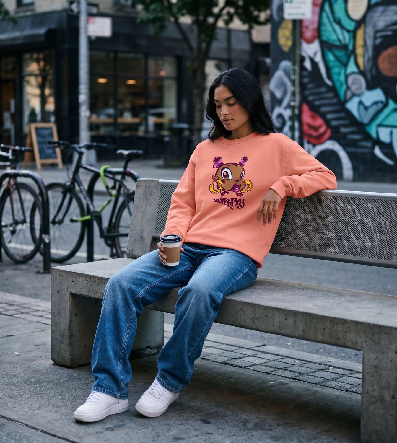 SUPERFLY SWEATSHIRT - DESIGN BY SHAONE SUPERFLY SWEATSHIRT - DESIGN BY SHAONE