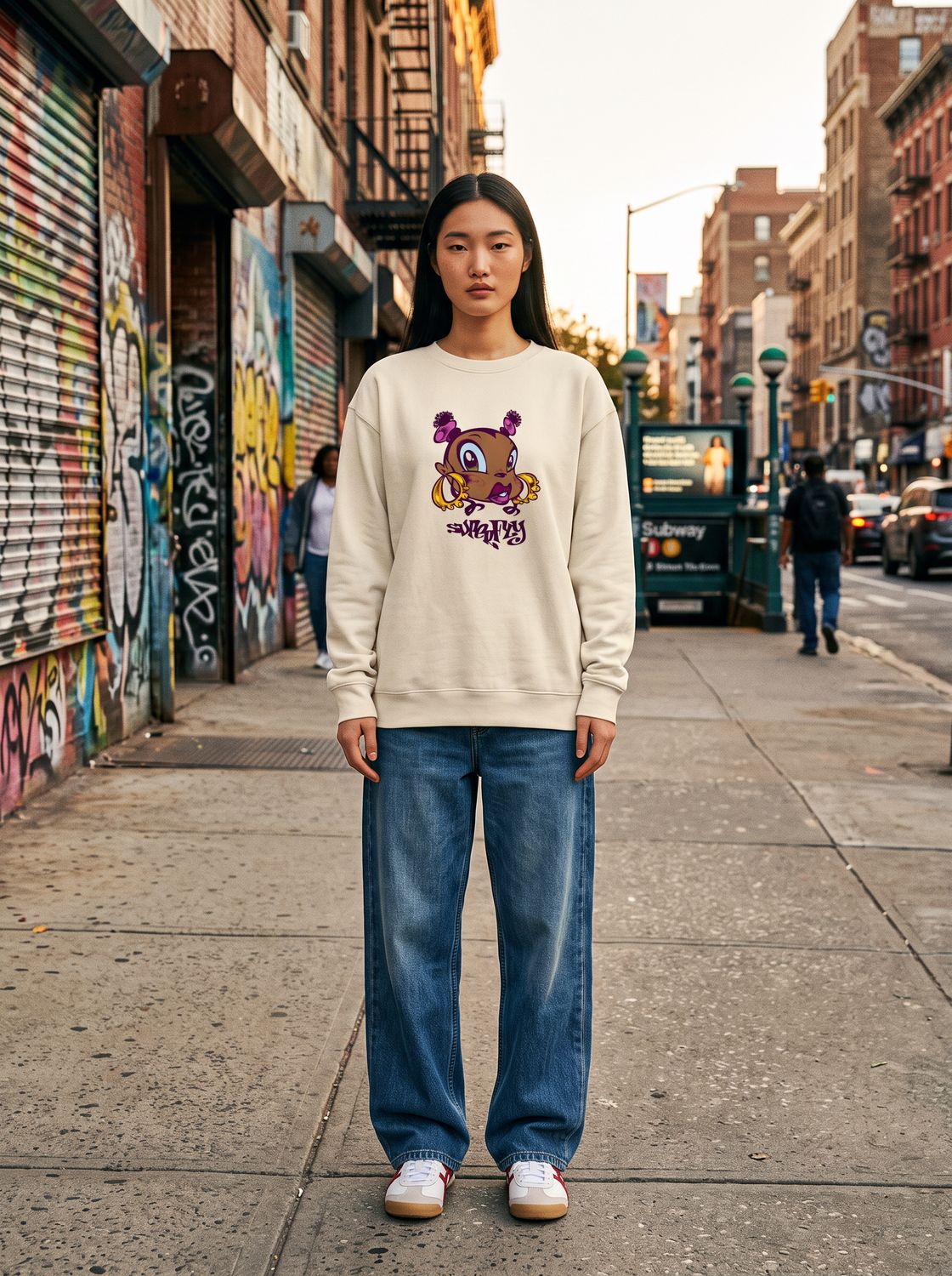 SUPERFLY SWEATSHIRT - DESIGN BY SHAONE SUPERFLY SWEATSHIRT - DESIGN BY SHAONE