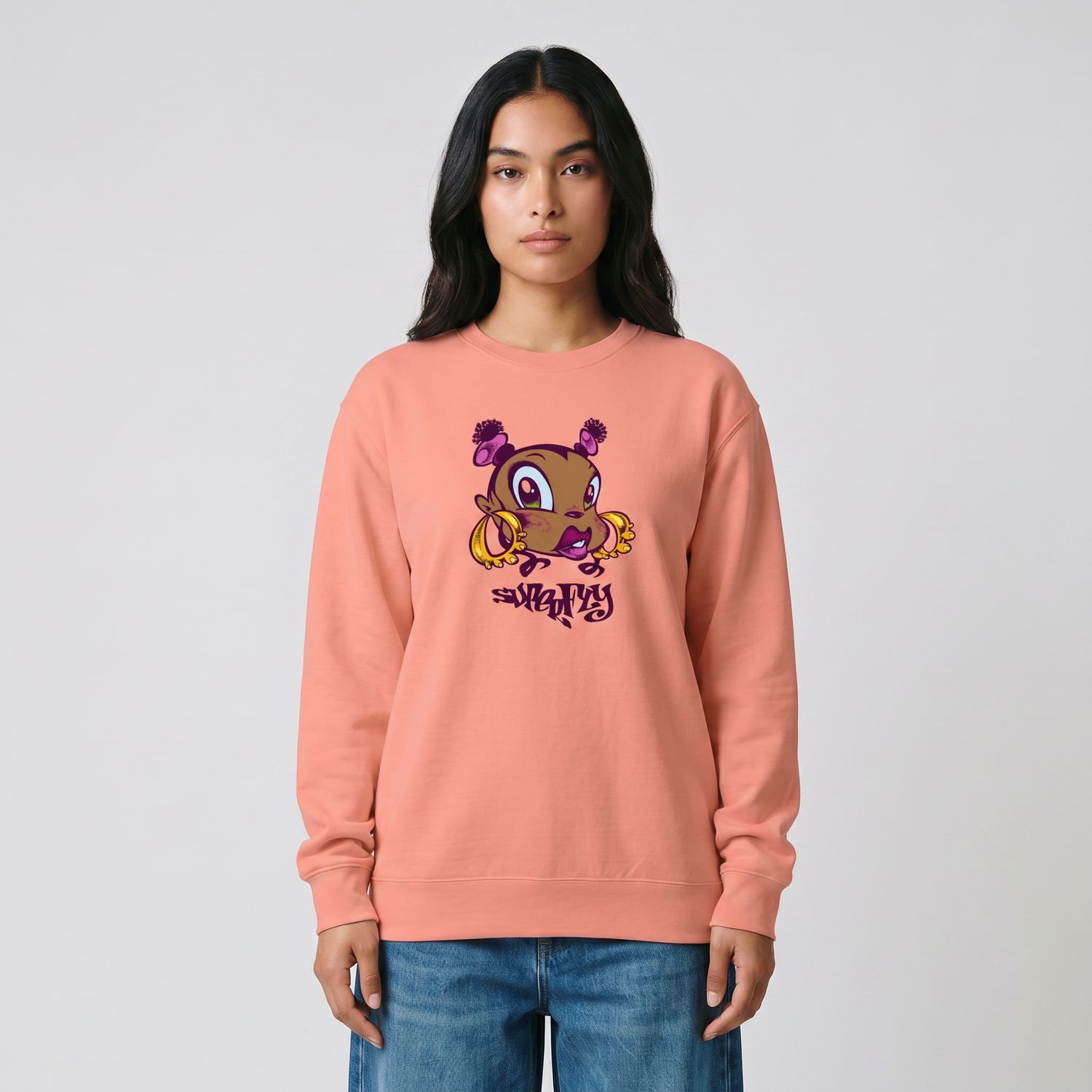 SUPERFLY SWEATSHIRT - DESIGN BY SHAONE