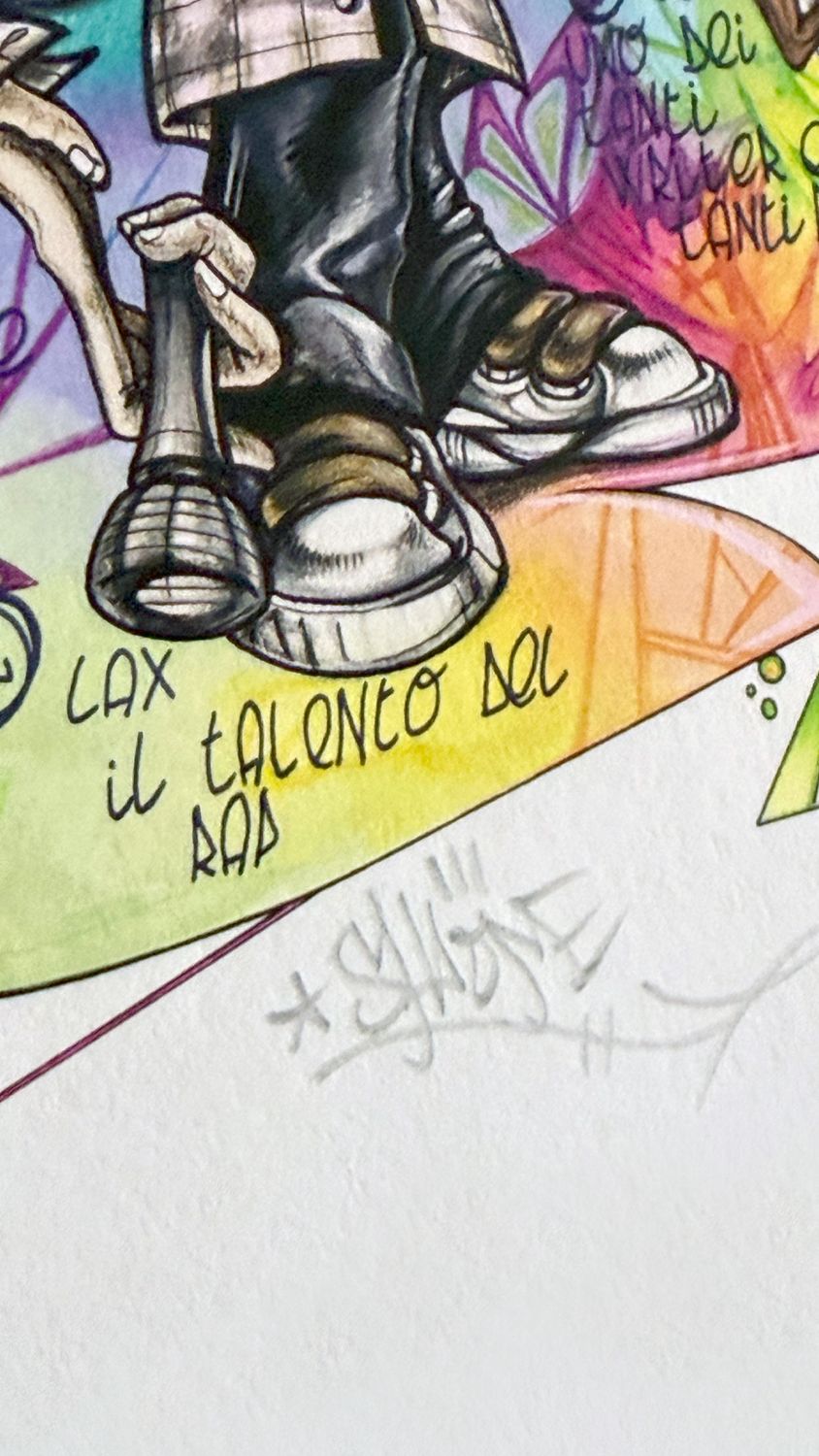 SKINNY - TAVOLA 01 - STAMPA ED. LIMITATA CON TAG ORIGINALE