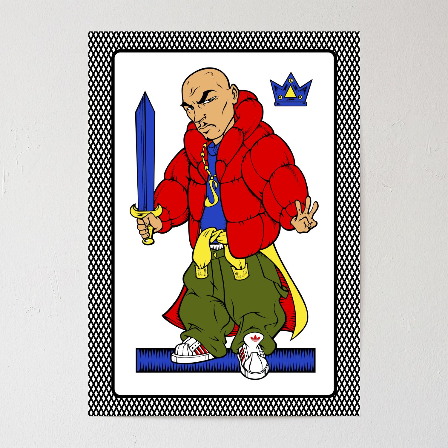 10 DI SPADE POSTER FORMATO A1 (59.4 x 84.1 CM) - DESIGN BY SHAONE 10 DI SPADE POSTER FORMATO A1 (59.4 x 84.1 CM) - DESIGN BY SHAONE