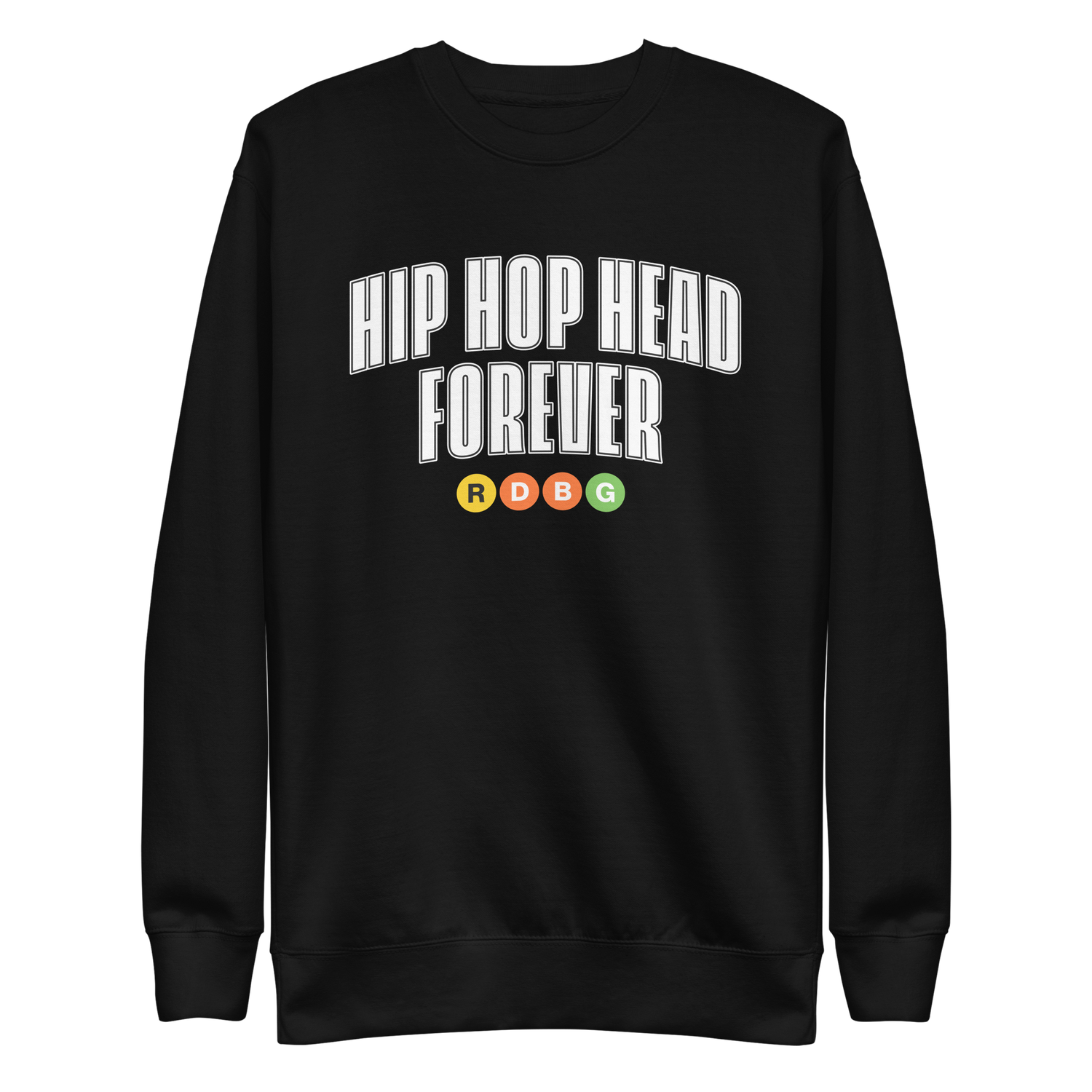 Store 17 HIP HOP HEAD FOREVER FELPA (OUTLINE BIANCO)