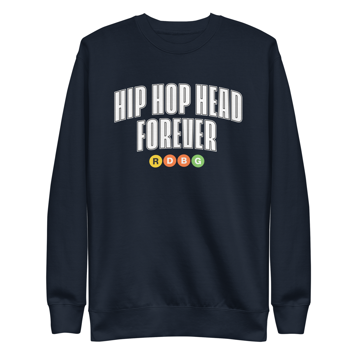 HIP HOP HEAD FOREVER FELPA (OUTLINE BIANCO) HIP HOP HEAD FOREVER FELPA (OUTLINE BIANCO)