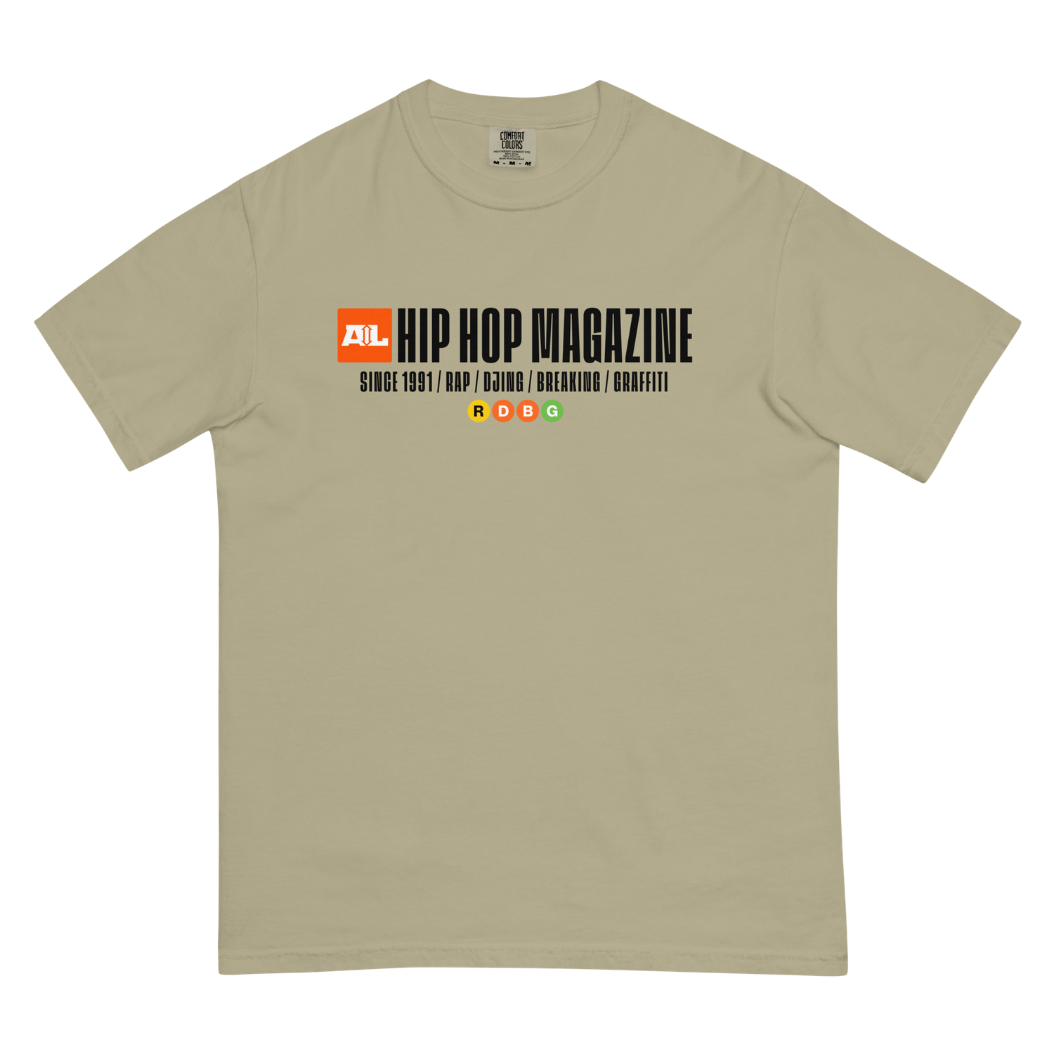 AELLE HIP HOP MAGAZINE T-SHIRT (SCRITTA NERA) AELLE HIP HOP MAGAZINE T-SHIRT (SCRITTA NERA)