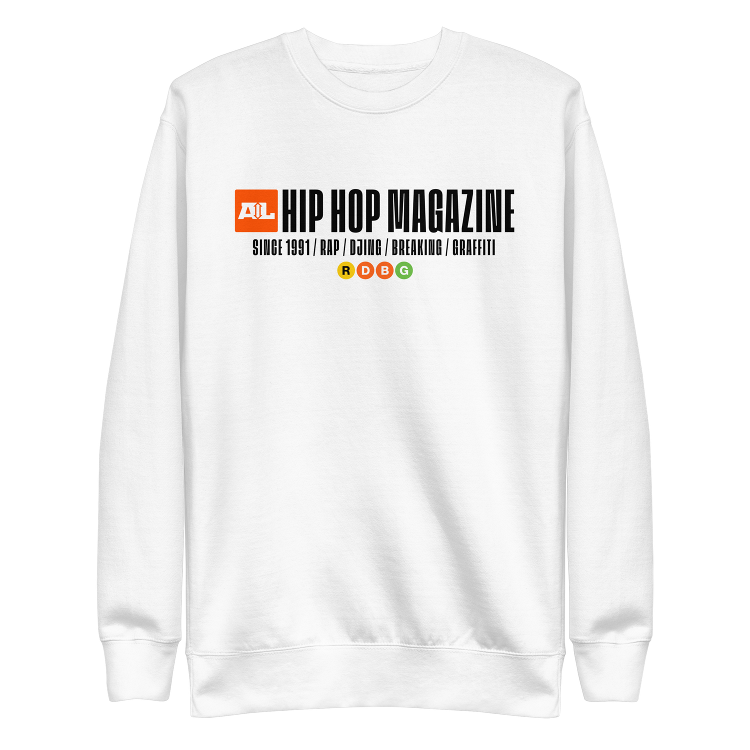 AELLE HIP HOP MAGAZINE FELPA (SCRITTA NERA) AELLE HIP HOP MAGAZINE FELPA (SCRITTA NERA)
