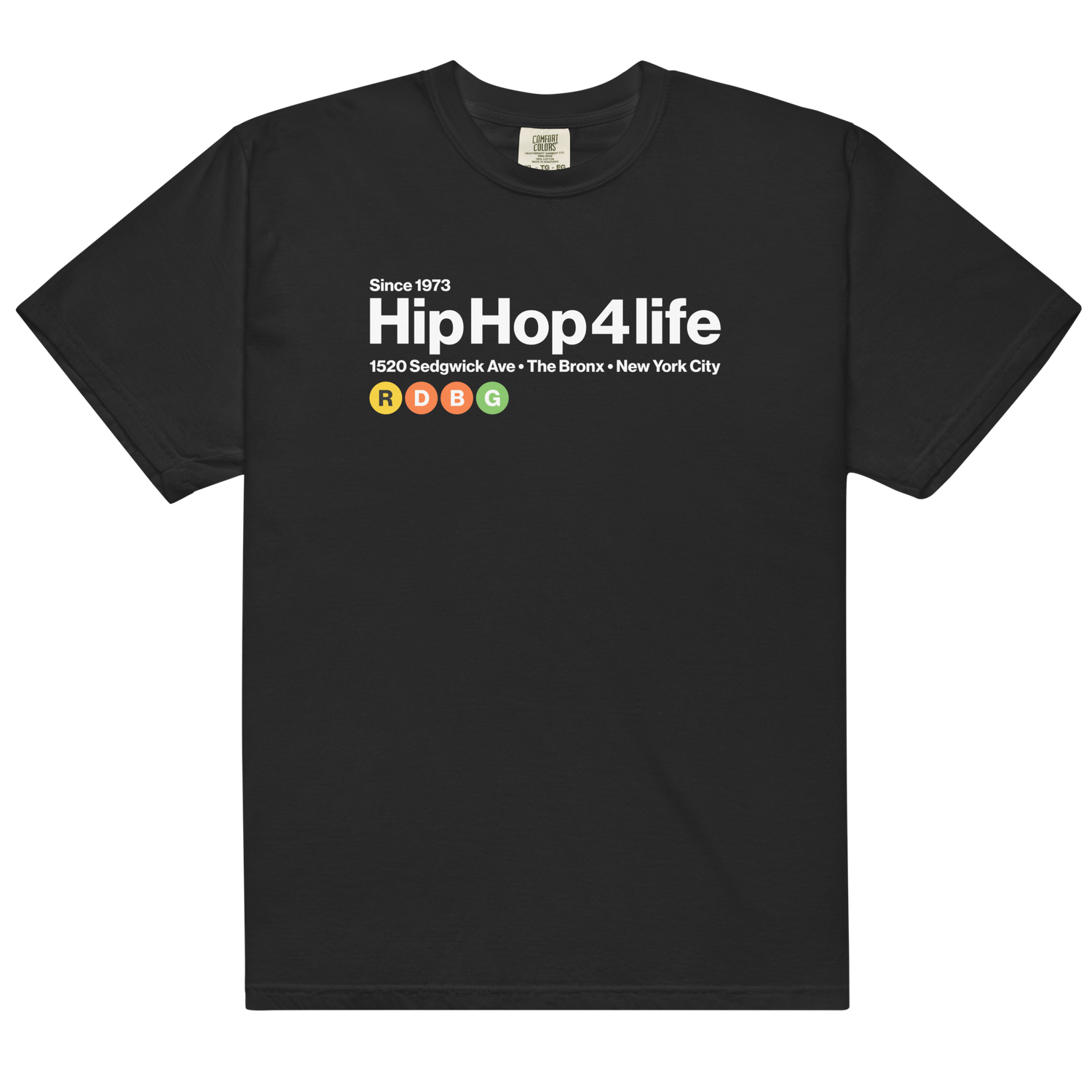 HIP HOP 4 LIFE T-SHIRT (SCRITTA BIANCA) HIP HOP 4 LIFE T-SHIRT (SCRITTA BIANCA)