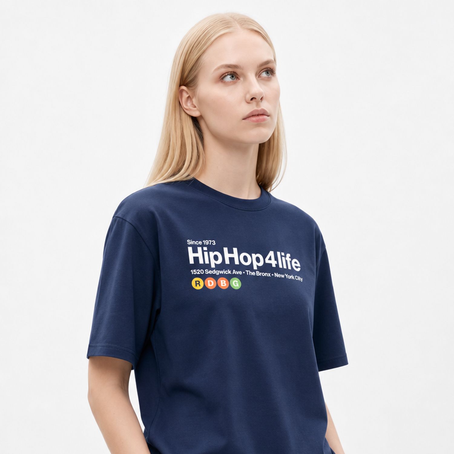 HIP HOP 4 LIFE T-SHIRT (SCRITTA BIANCA) HIP HOP 4 LIFE T-SHIRT (SCRITTA BIANCA)