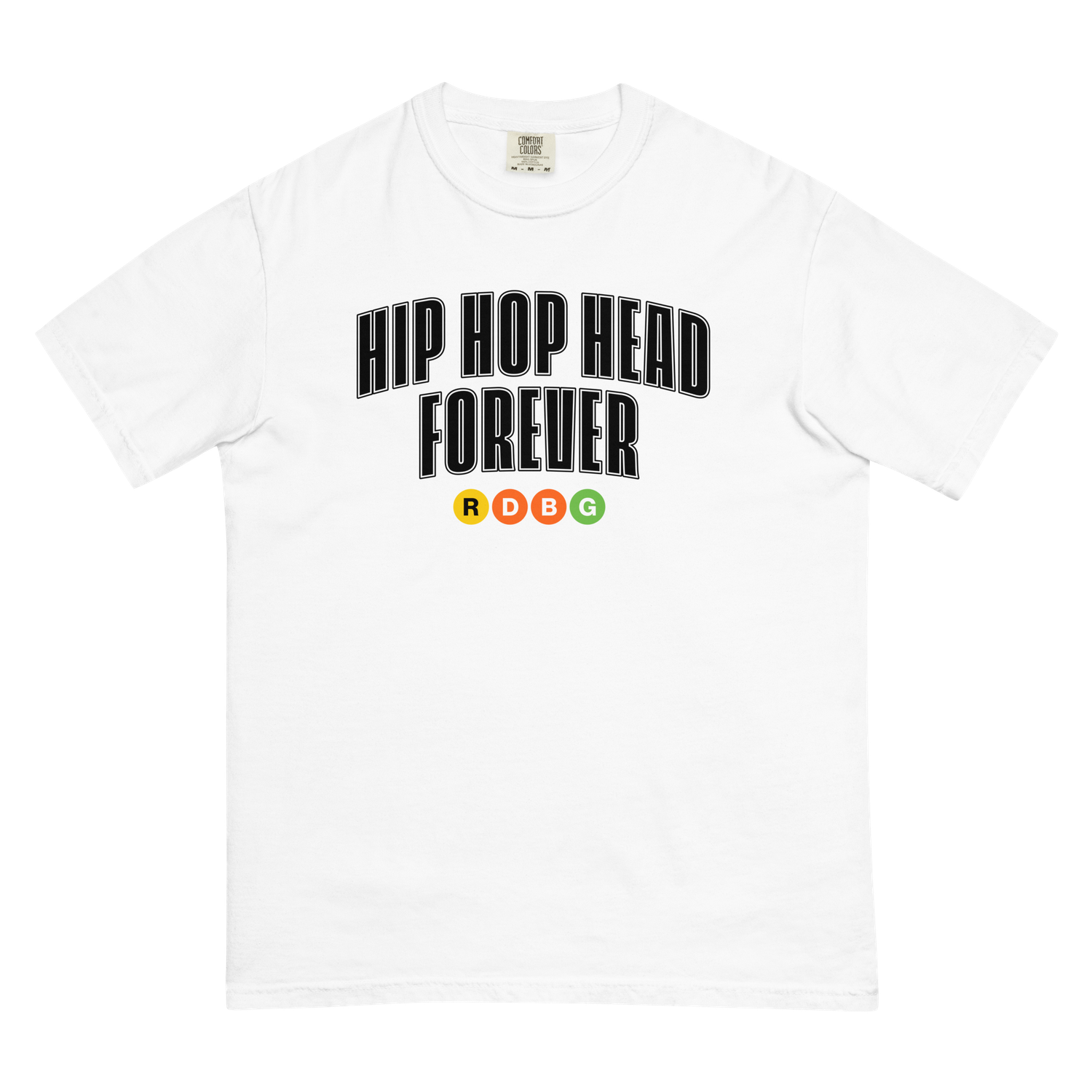 HIP HOP HEAD FOREVER T-SHIRT (OUTLINE NERO) HIP HOP HEAD FOREVER T-SHIRT (OUTLINE NERO)