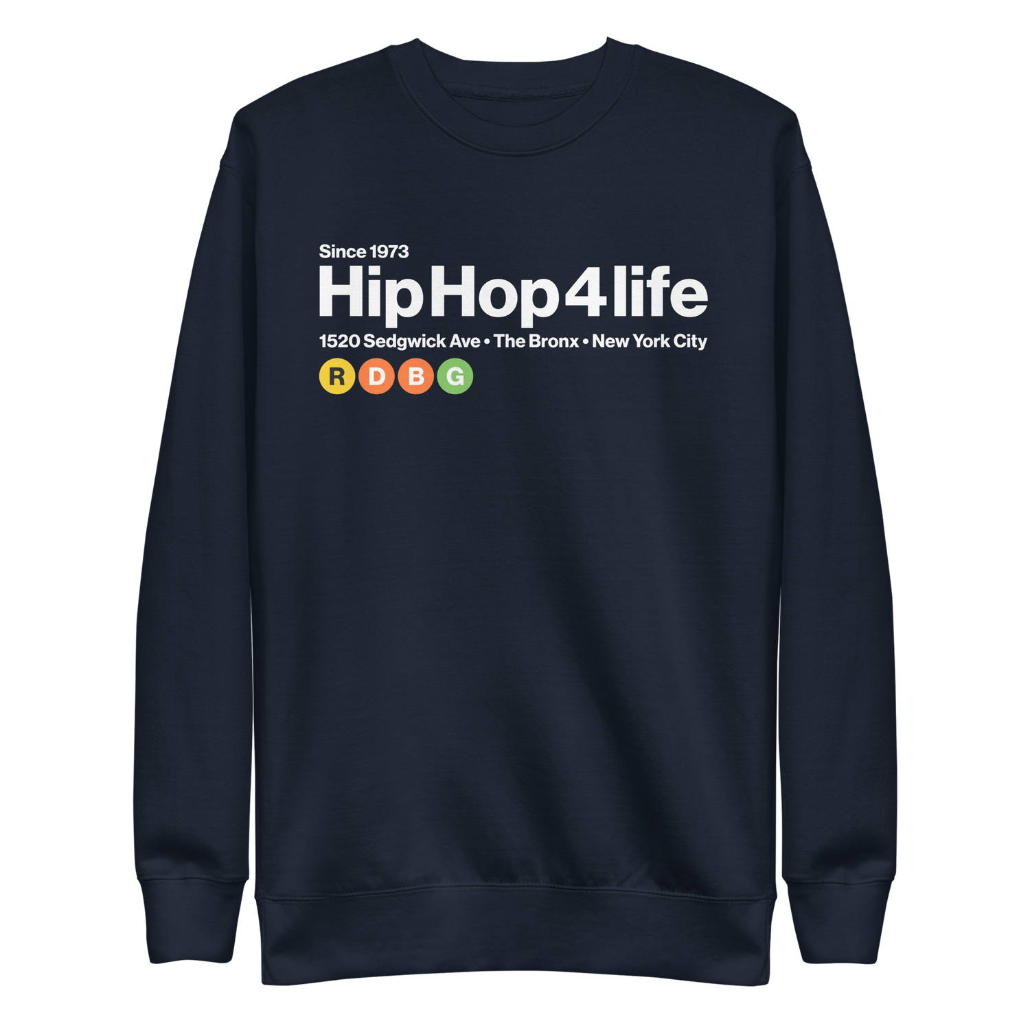 HIP HOP 4 LIFE FELPA (SCRITTA BIANCA)