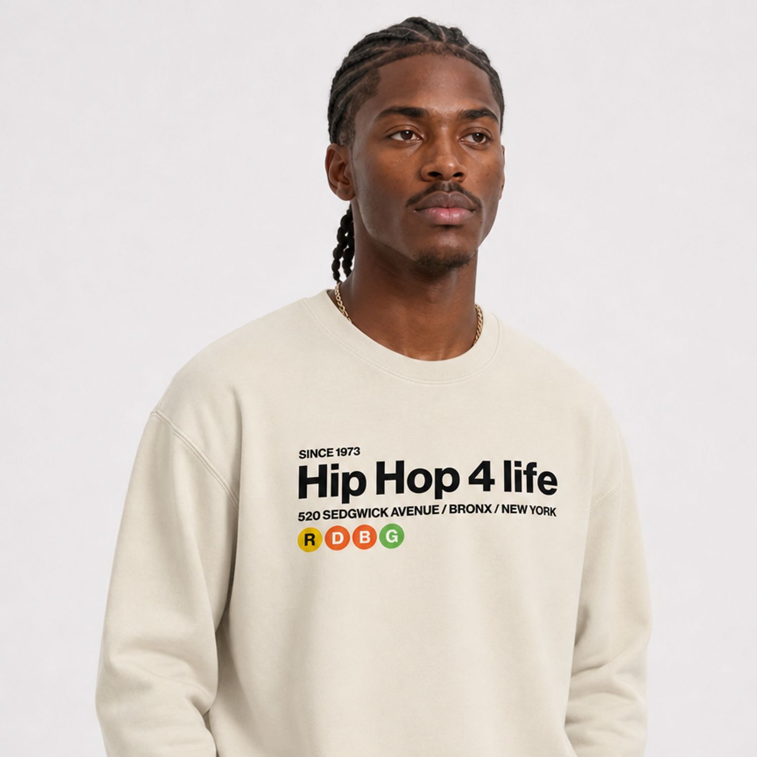 HIP HOP 4 LIFE FELPA (SCRITTA NERA) HIP HOP 4 LIFE FELPA (SCRITTA NERA)