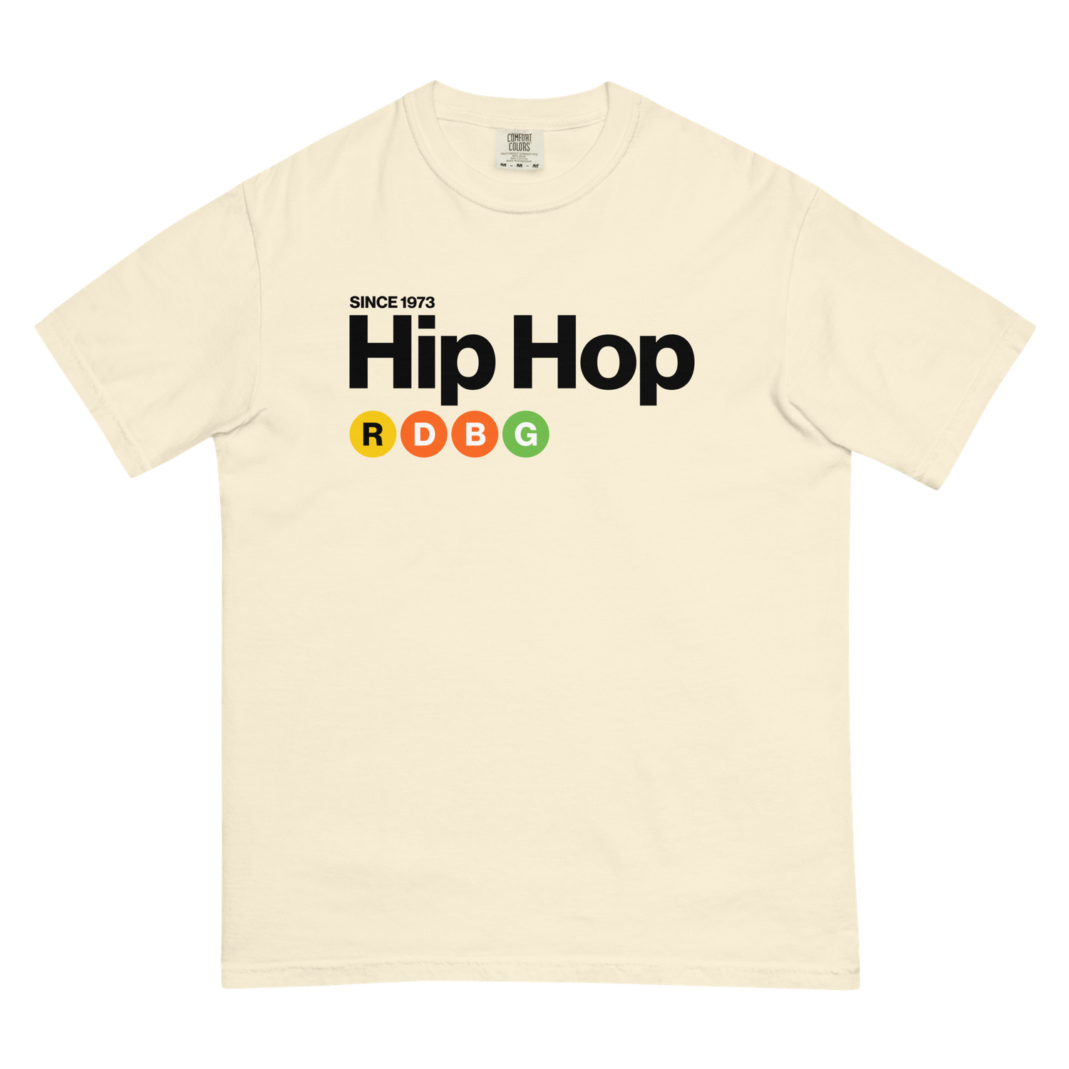 HIP HOP T-SHIRT (SCRITTA NERA) HIP HOP T-SHIRT (SCRITTA NERA)