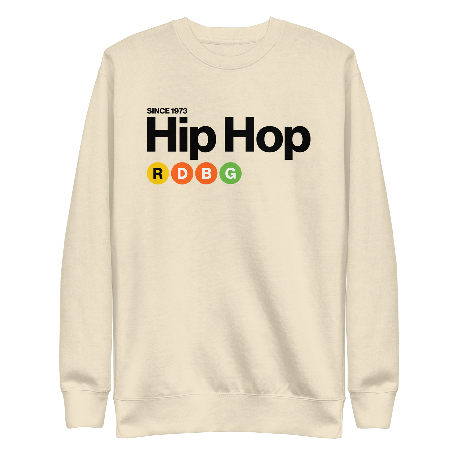 HIP HOP FELPA (SCRITTE NERE)
