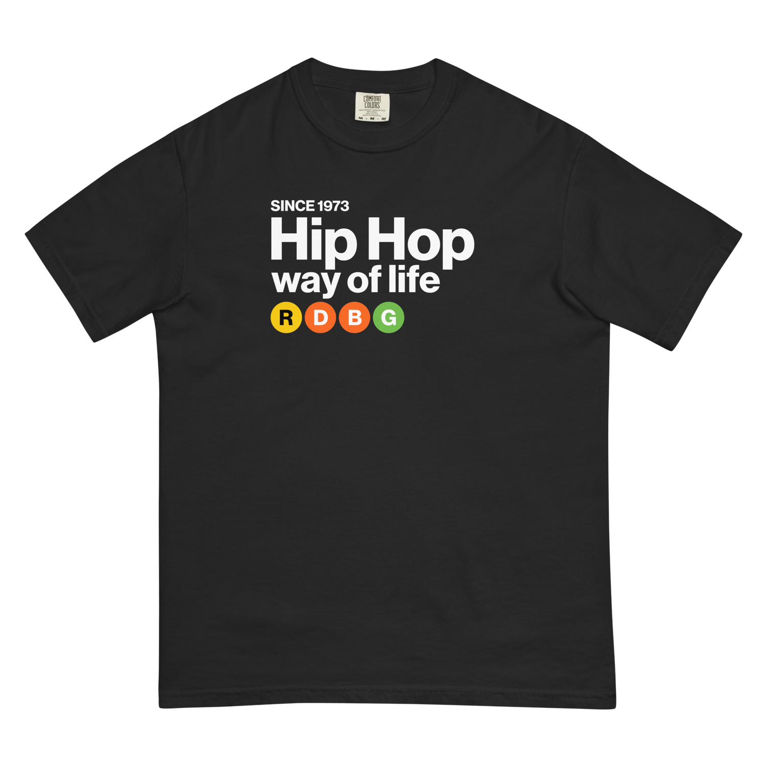 Store 23 HIP HOP WAY OF LIFE T-SHIRT (SCRITTA BIANCA)