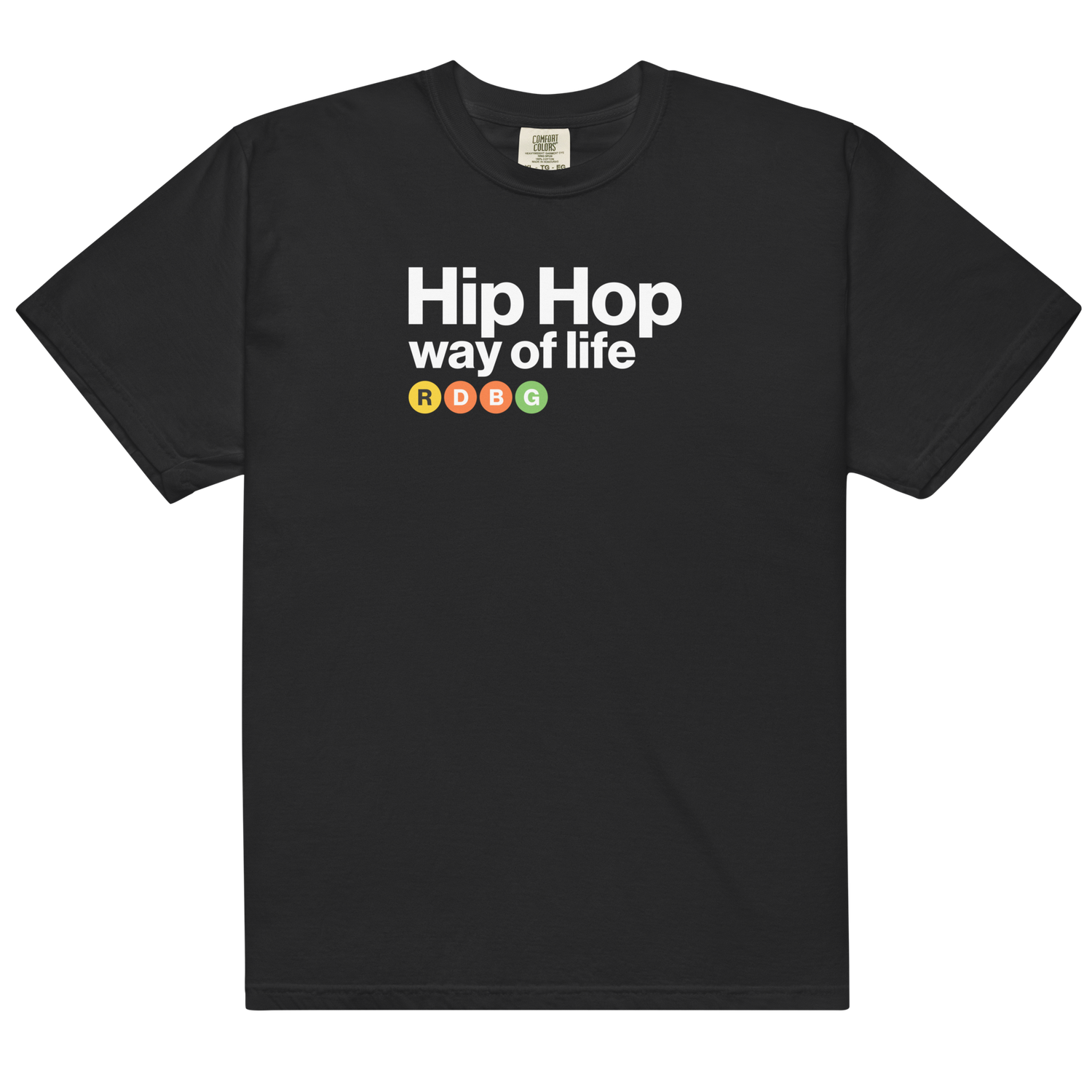 HIP HOP WAY OF LIFE T-SHIRT (SCRITTA BIANCA) HIP HOP WAY OF LIFE T-SHIRT (SCRITTA BIANCA)