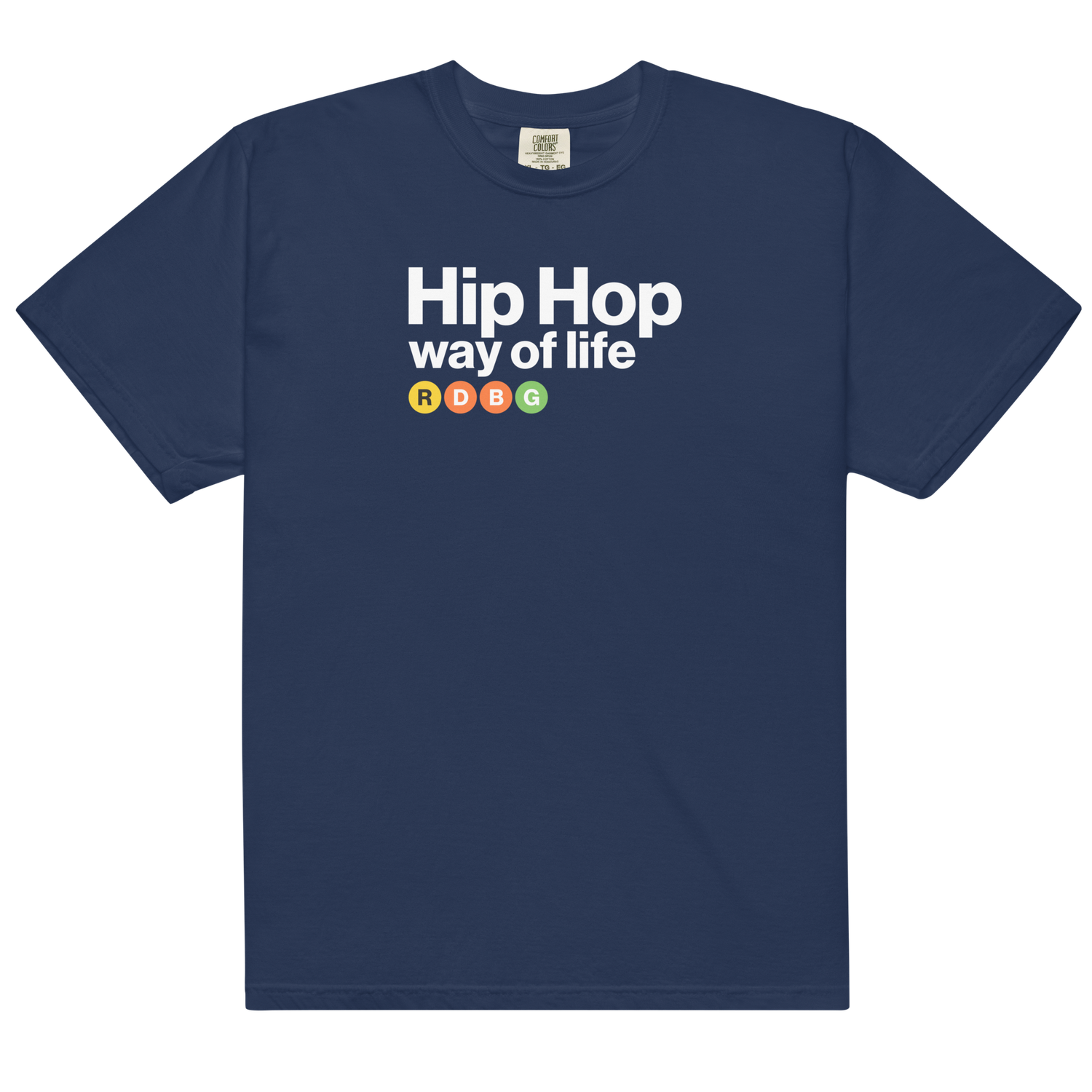 HIP HOP WAY OF LIFE T-SHIRT (SCRITTA BIANCA) HIP HOP WAY OF LIFE T-SHIRT (SCRITTA BIANCA)