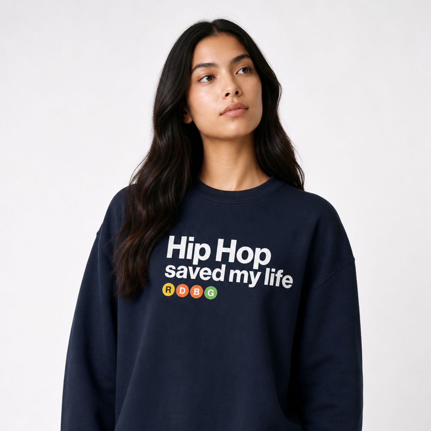 HIP HOP SAVED MY LIFE FELPA (SCRITTA BIANCA) HIP HOP SAVED MY LIFE FELPA (SCRITTA BIANCA)