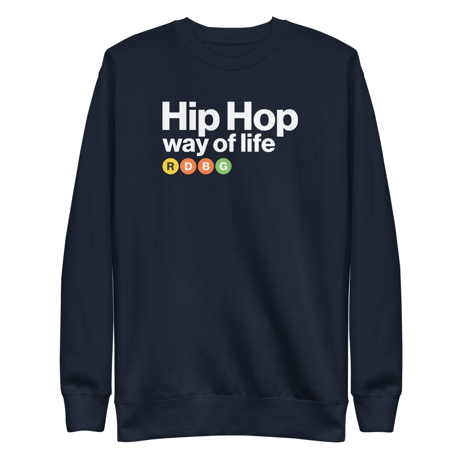 HIP HOP WAY OF LIFE FELPA (SCRITTA BIANCA) HIP HOP WAY OF LIFE FELPA (SCRITTA BIANCA)