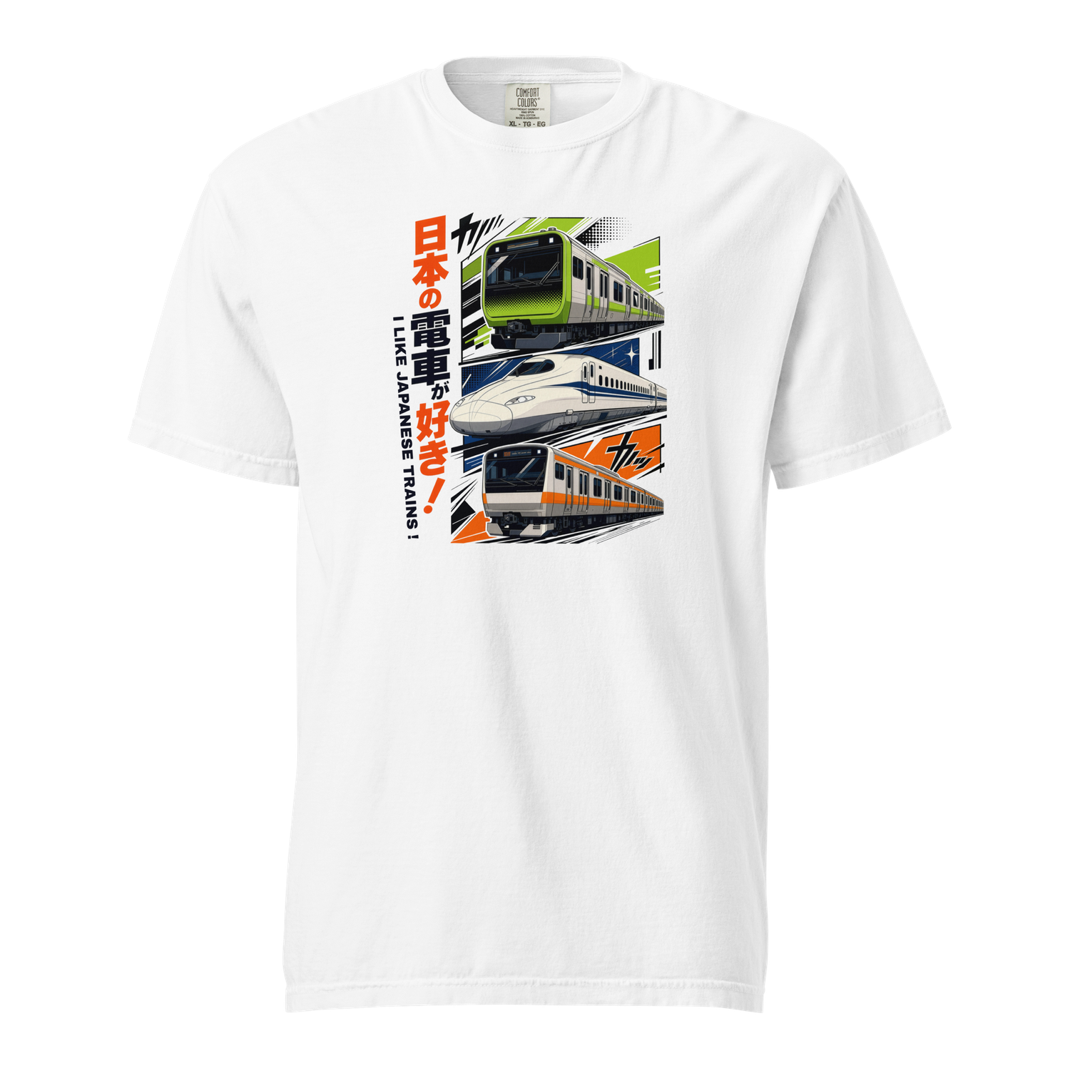 I like japanese trains - 日本の電車が好き! t-shirt I like japanese trains - 日本の電車が好き! t-shirt