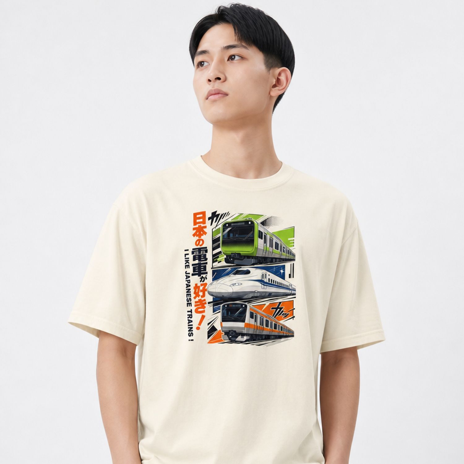 I like japanese trains - 日本の電車が好き! t-shirt I like japanese trains - 日本の電車が好き! t-shirt