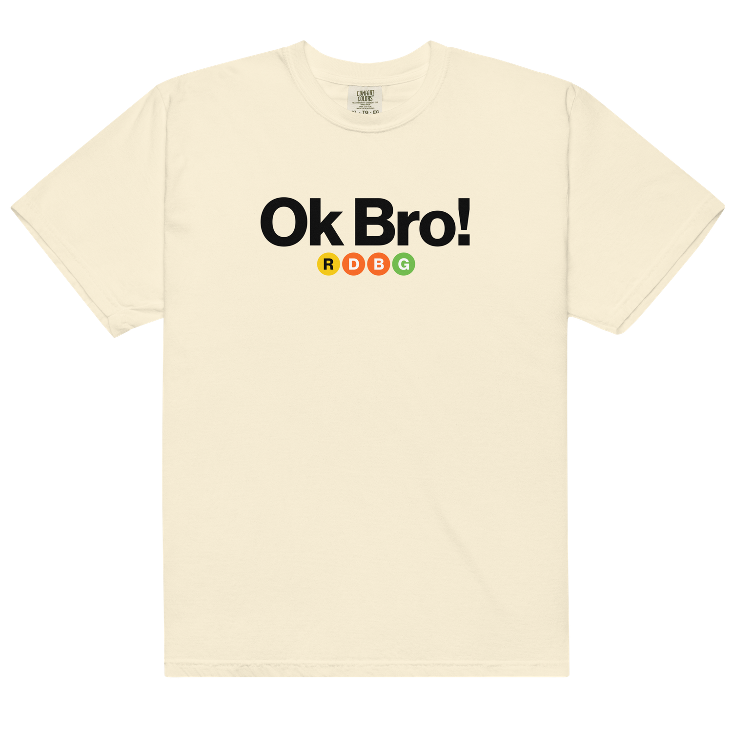 OK BRO! T-SHIRT (SCRITTA NERA) OK BRO! T-SHIRT (SCRITTA NERA)
