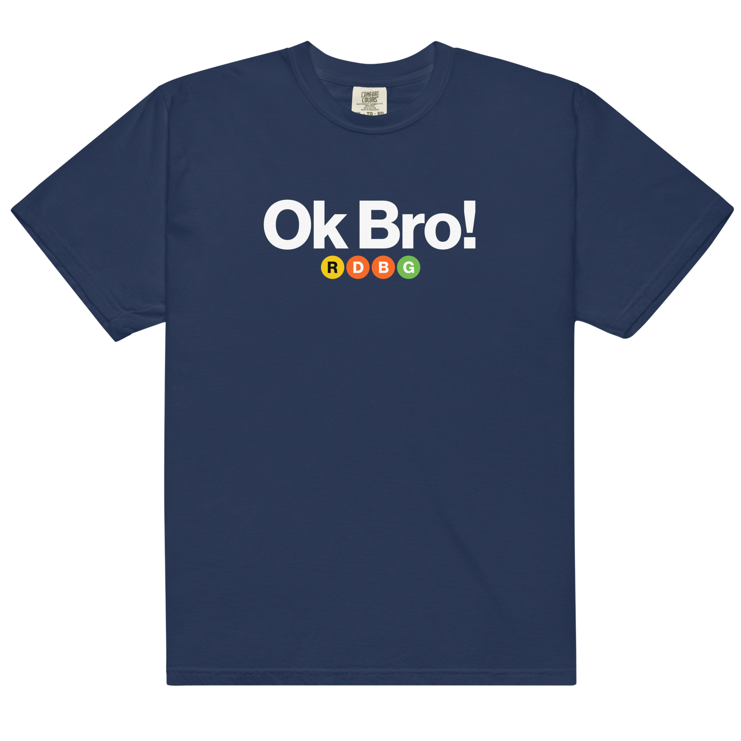 Store 9 OK BRO! T-SHIRT (SCRITTA BIANCA)