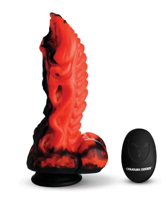 Creature Cocks Dragon Thrust Thrusting &amp; Vibrating Silicone Dildo