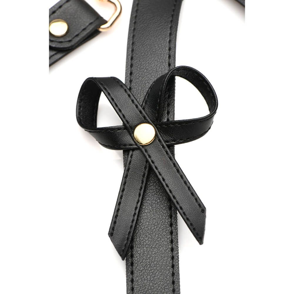 Strict Bondage Harness with Bows