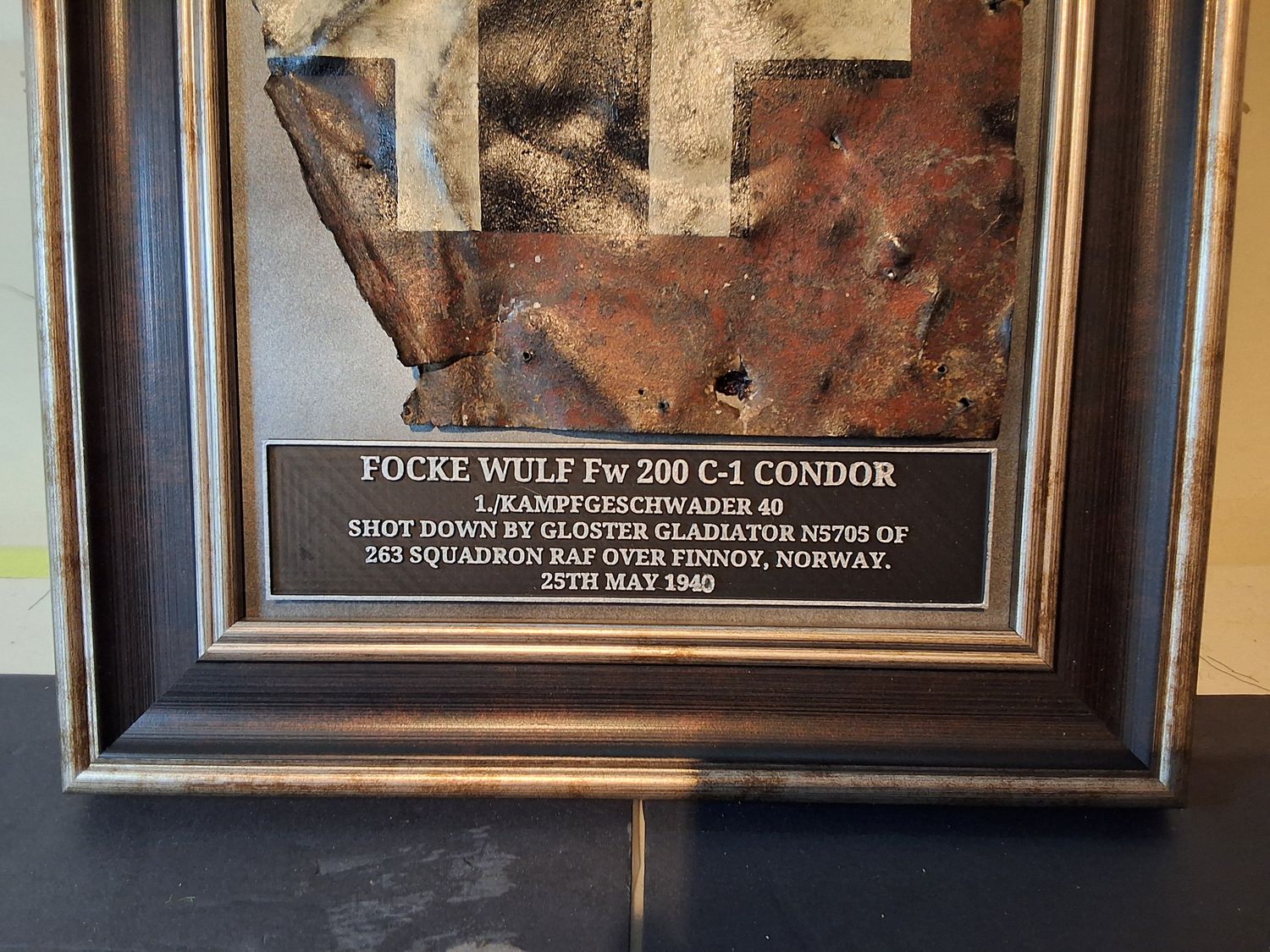 WW2 Focke Wulf Fw 200 C1 Crash Site Artifact