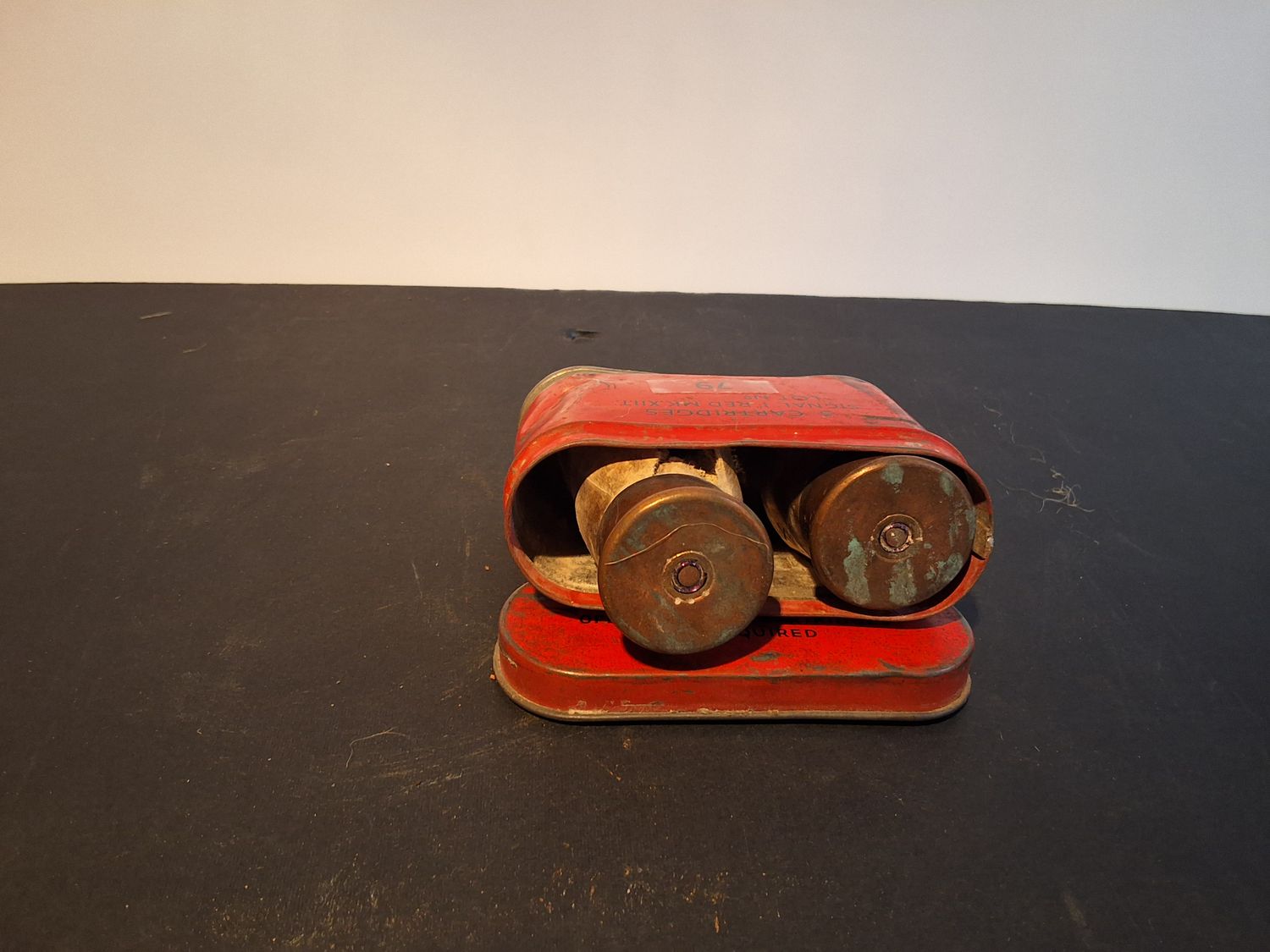 RAF Damaged Red 1 inch Signal Flare