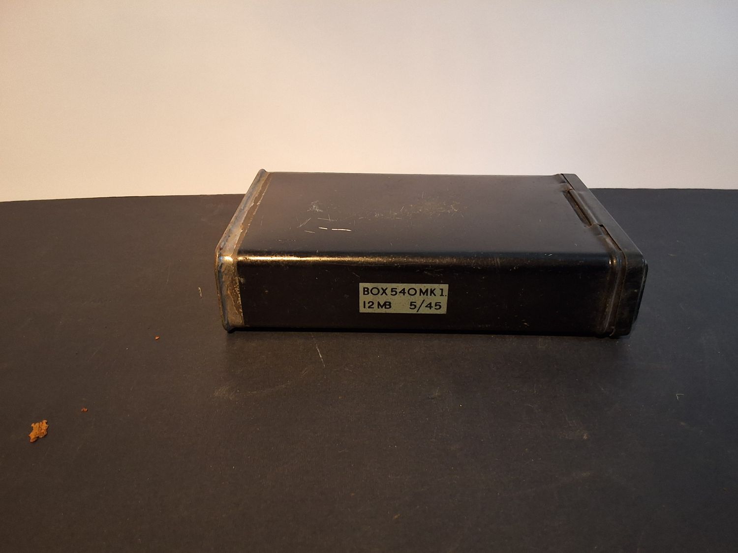 Vintage British Green Star Tin