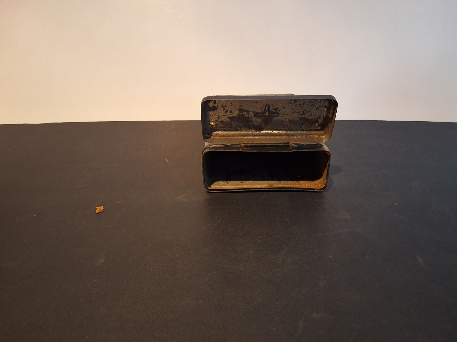 Vintage British Green Star Tin