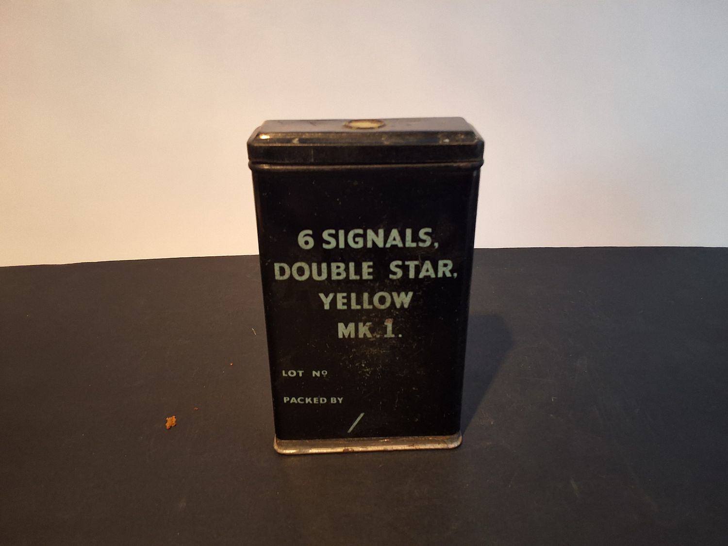 Vintage Signal Flare Can