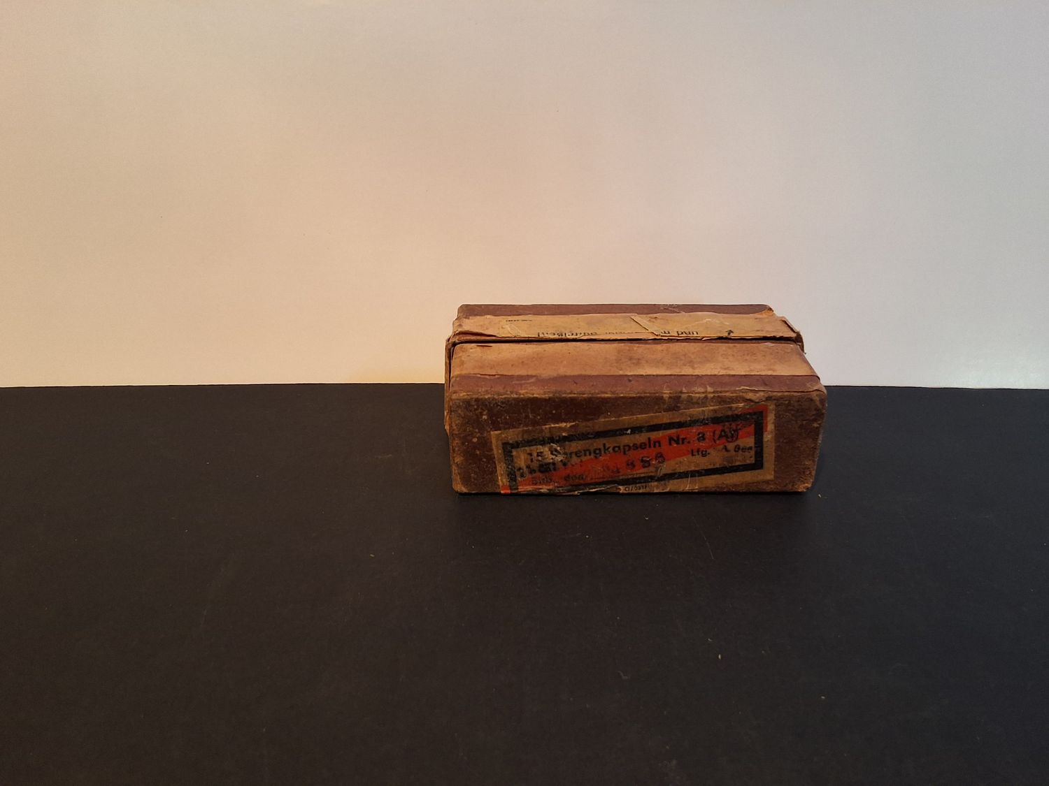 WW2 German Wehrmacht detonator box