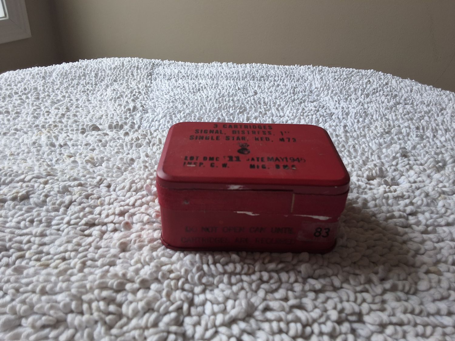 WW2 Brish Red Flares.