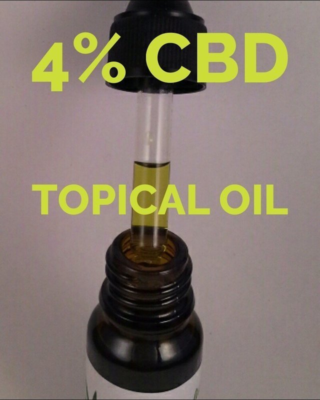 TOPICAL OIL, 4% CBD