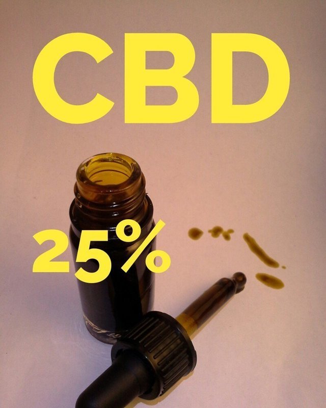 CBD OIL with 25% Raw Paste