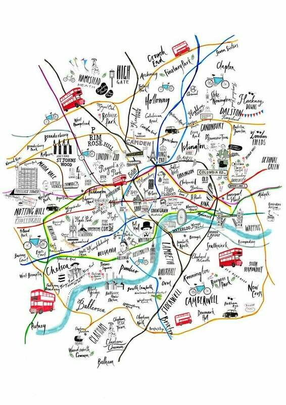 Zoe More O'Ferrall - London Tubes