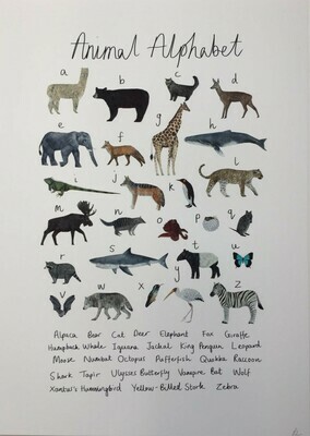 Rhian Davie - Animal Alphabet