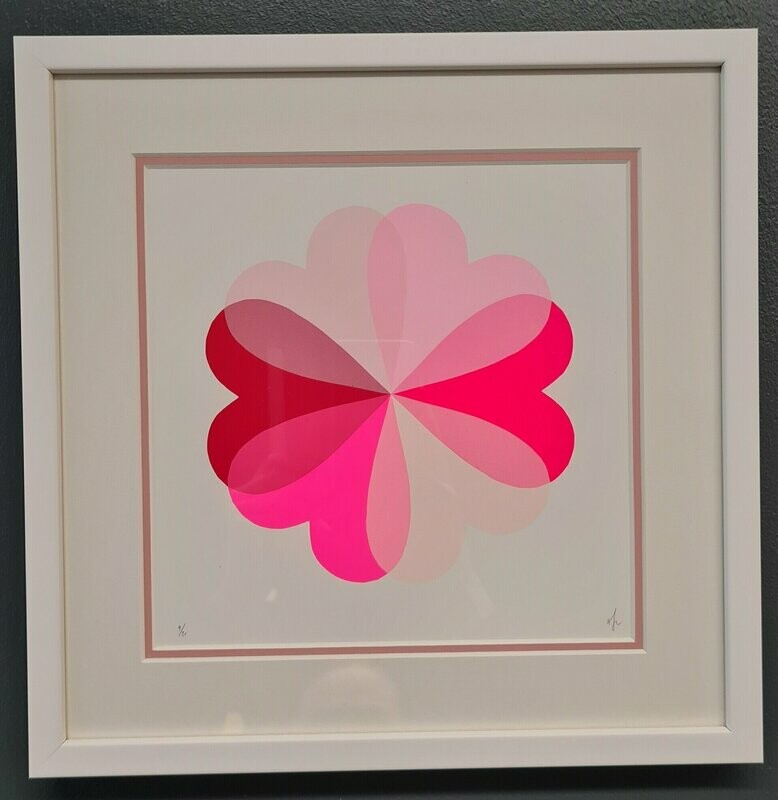 Hannah Carvell - Mini Hearts & Flowers (Neon Pinks and Red)
