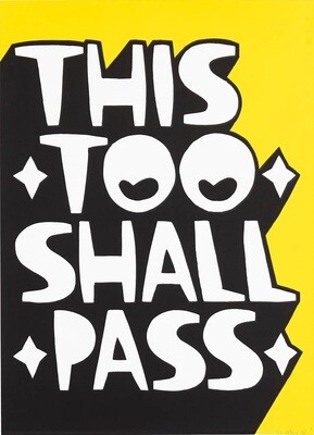 Kid Acne - This Too Shall Pass (Bright Yellow)