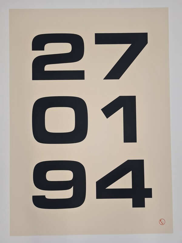 Sam McEwen - Black Numbers (Commission)