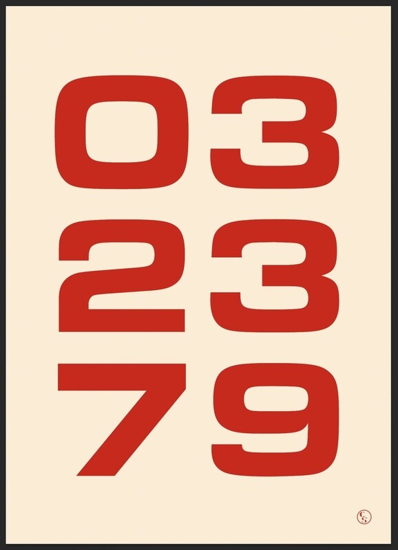 Sam McEwen - Red Numbers (Commission)