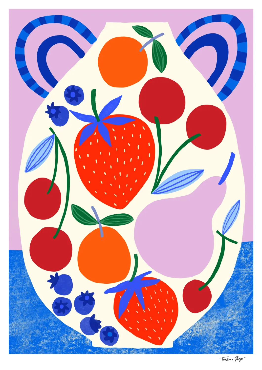 Teresa Rego - Wild Berries Pot Teresa Rego - Wild Berries Pot