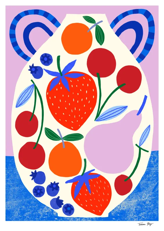 Teresa Rego - Wild Berries Pot